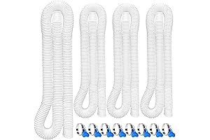 4-Pack Replacement Pool Hoses for Above Ground Pools