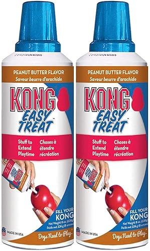 KONGS Mantequilla de cacahuete de 8 onzas, paquete de 2