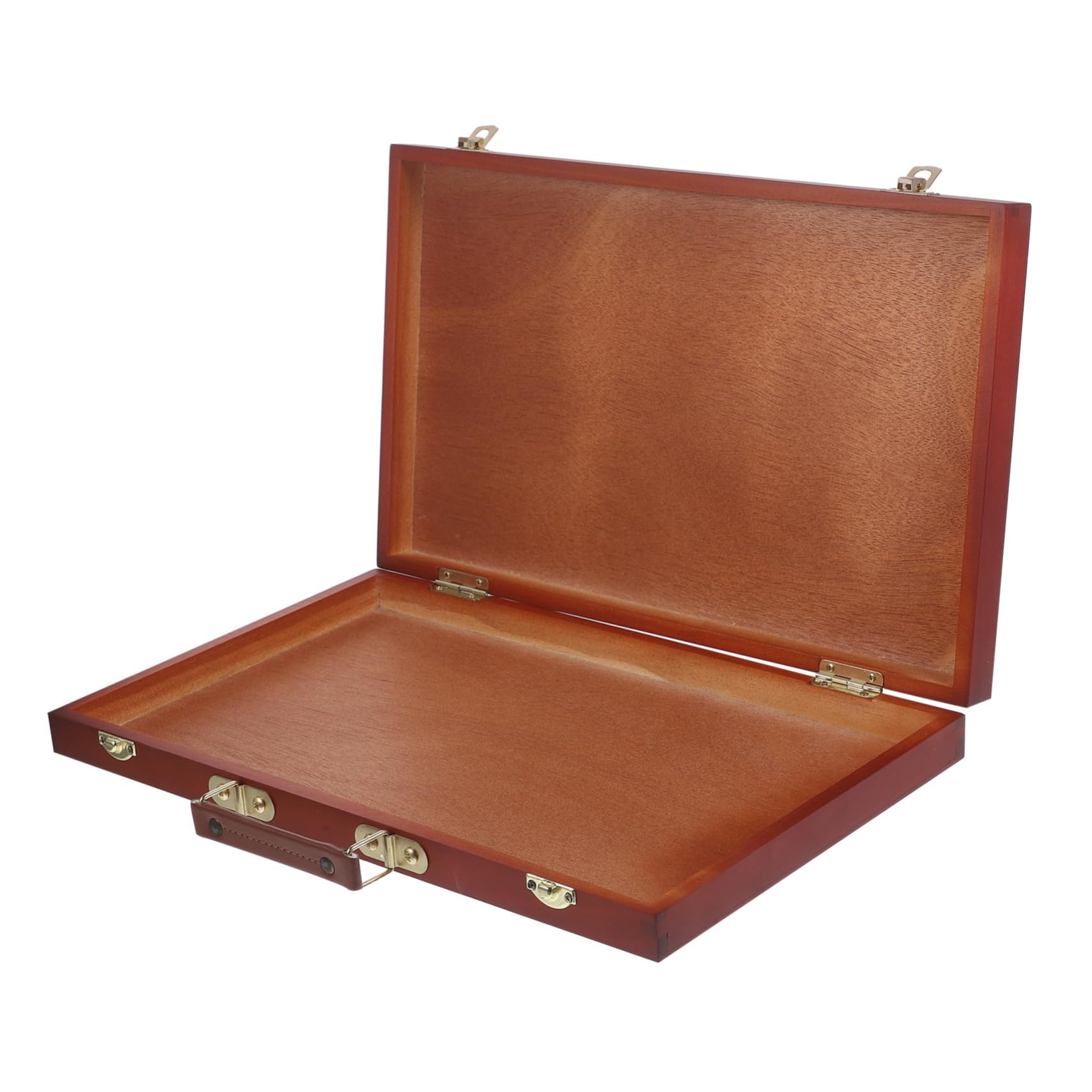 Caja de Madera para Pinturas y Herramientas de Arte Portátil, Resistente y Ligera, Estilo Europeo, Adecuado para Artistas y Estudiantes en Almacenamiento de Escritorio Aire Libre