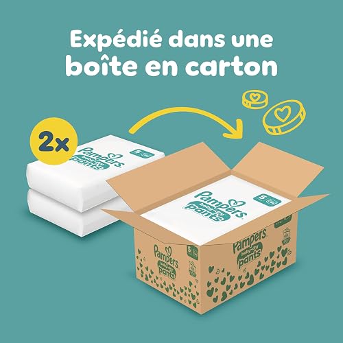 Pampers Baby-Dry Pants Size 5, Pack of 160, 11kg-17kg, 360° Leak-Proof Fit for Day and Night - 2