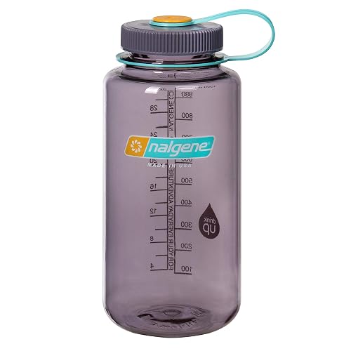 Nalgene Sustain Tritan BPA-Free Water Bottle, 32 OZ, Wide Mouth