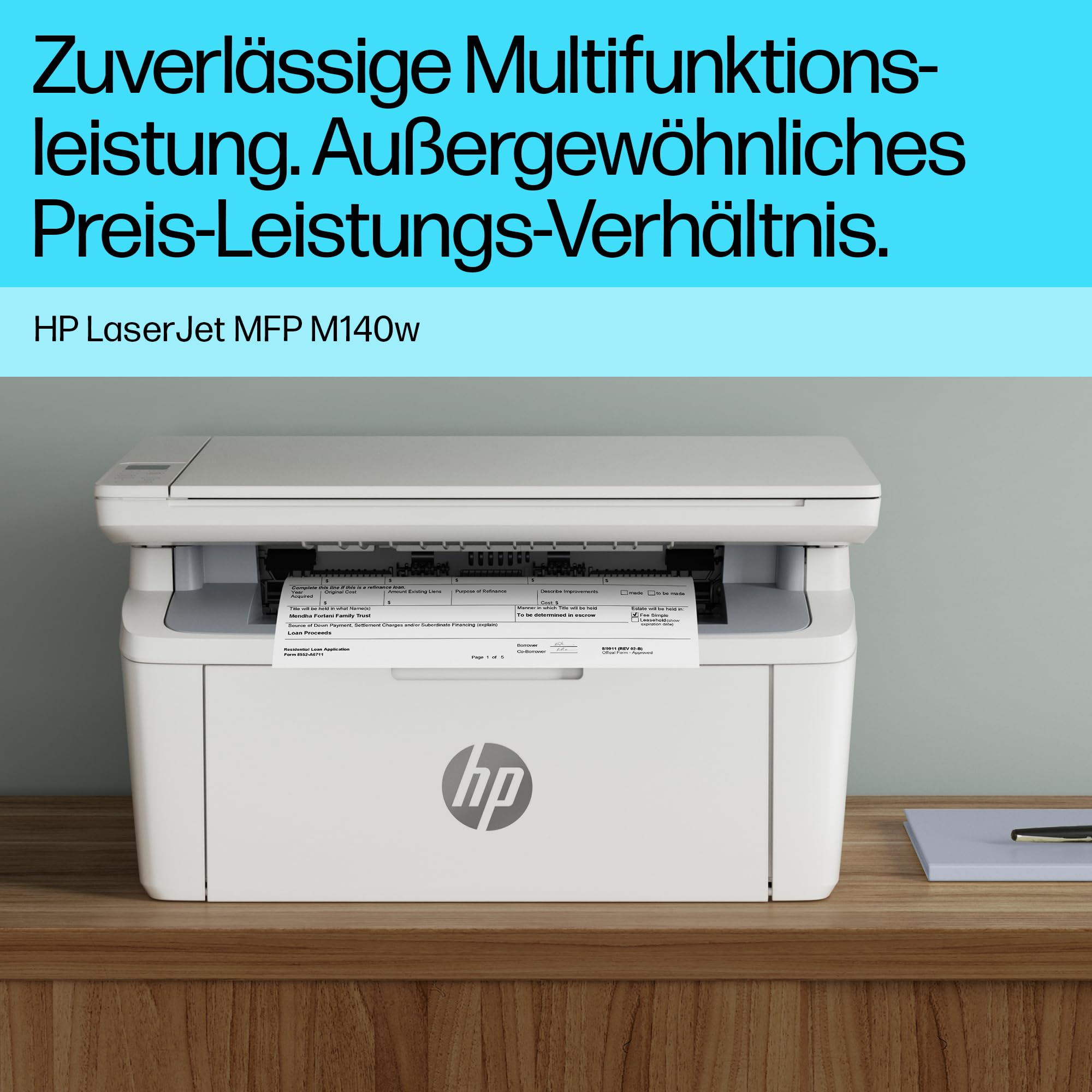 Hp LaserJet MFP M140w Multifunktions-Laserdrucker – Bild 7