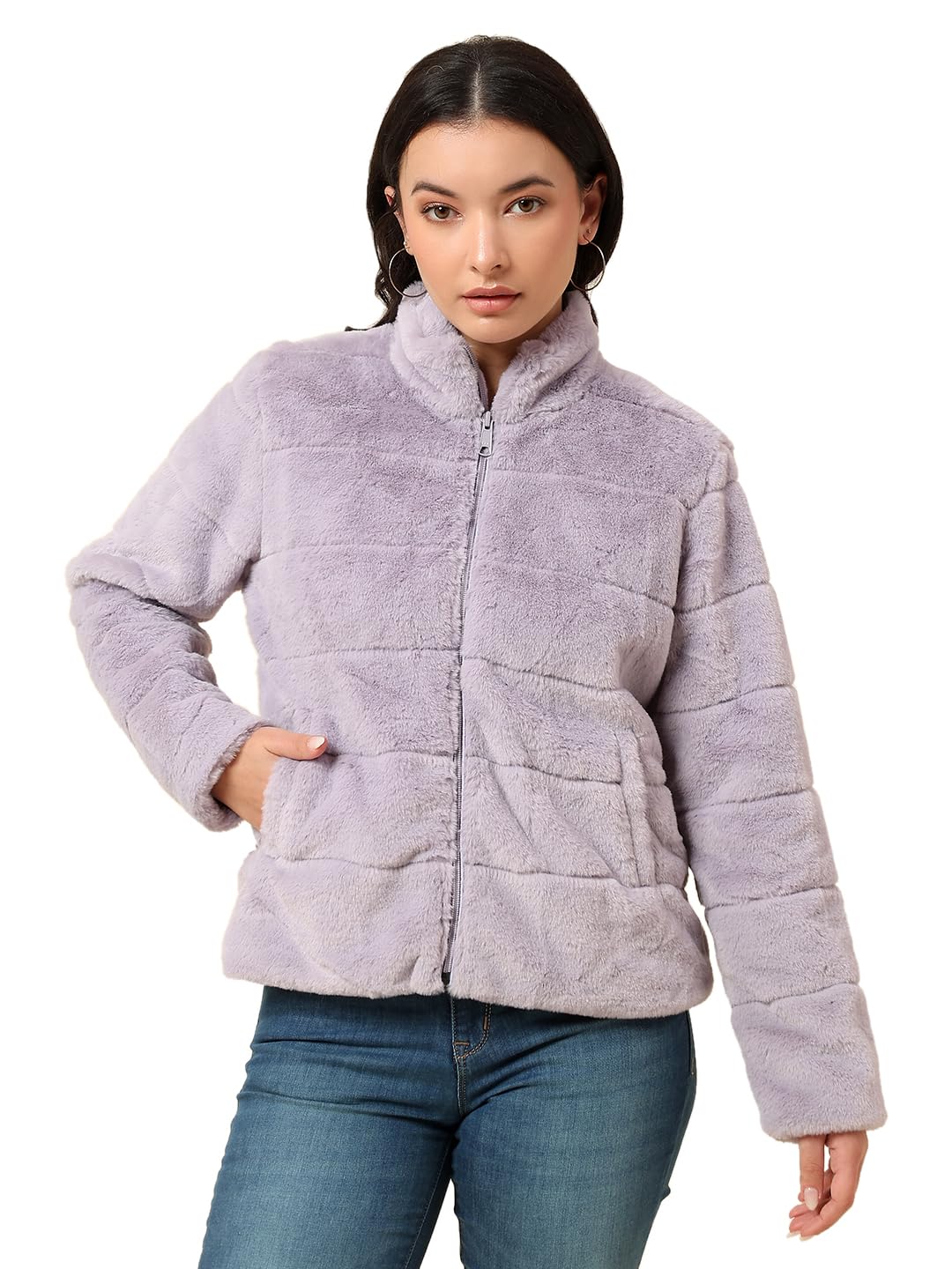 cantabil Jacket for Women Purple-picture-11