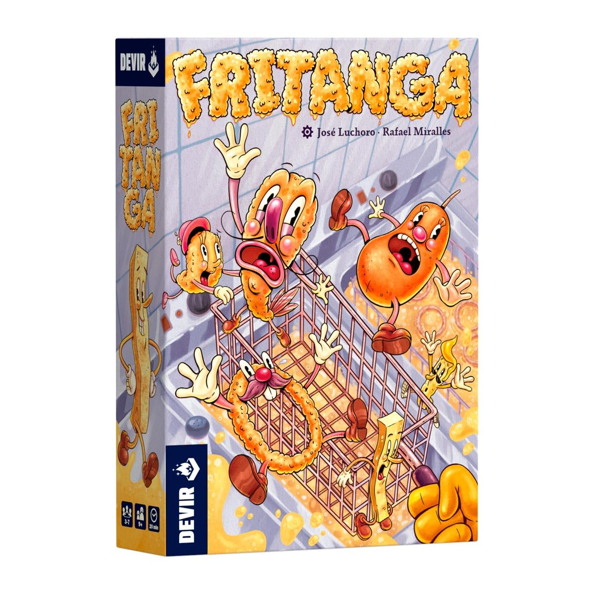 Devir | Thames & Kosmos Fritanga Card Game | Semi-Cooperative Strategy for Kids & Adults | Fast-Paced Party Gameplay | 3–7 Players | Ages 9+ | Card Game Challenge | Family Game Night