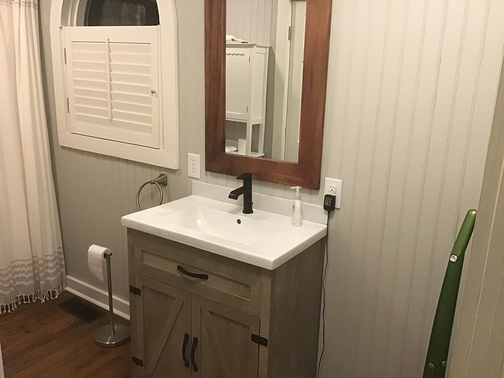47/mo Finance Ethan 24" Modern Farmhouse Single Bathroom Vanity
