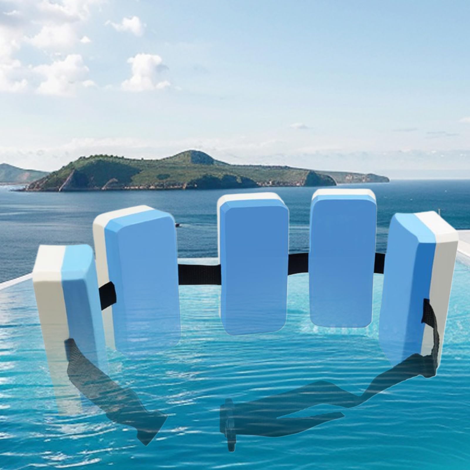 Ceinture d',Ceinture Flottante EVA Ajustable - Équipement Aquatique Antidérapant pour Piscine et Interaction Parent-Enfant