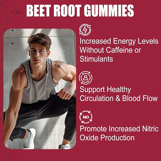 2 Pack Beet Root Gummies & Super Reds Gummies