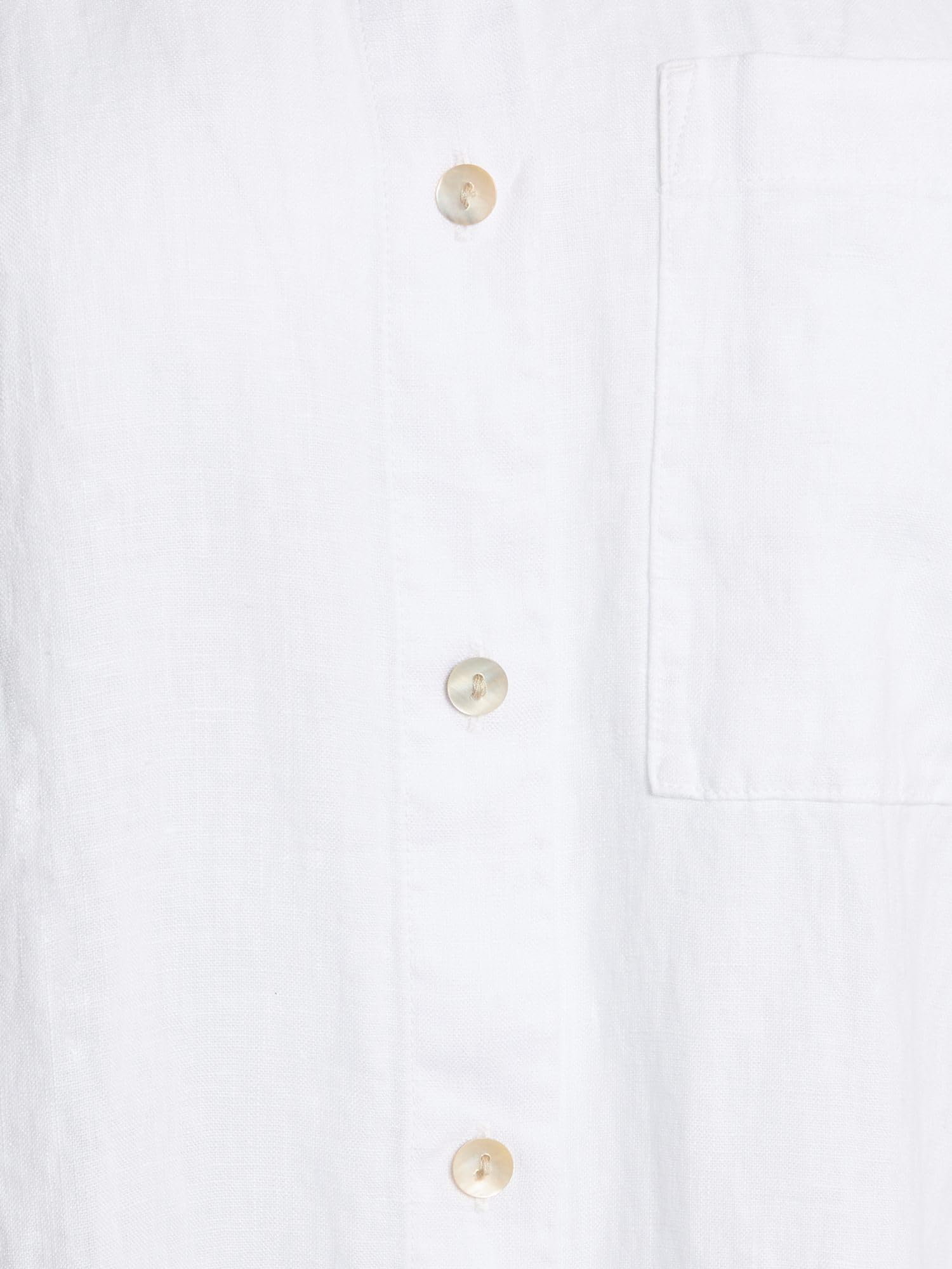 Marks & Spencer Chemise Lin Femme, Coupe Standard