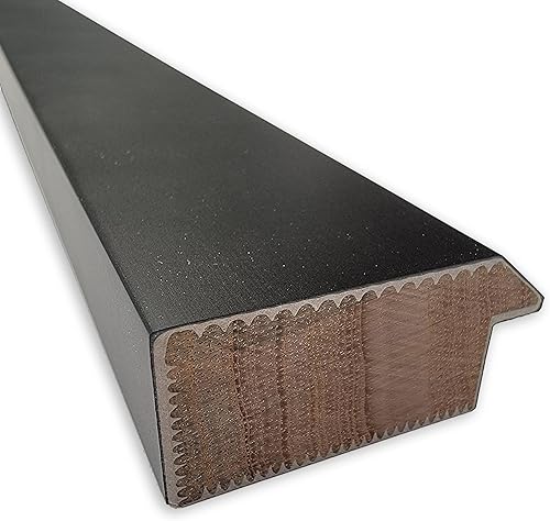 Miniatura 2 de Amanti Art Espejo de pared, espejo de marco de madera estrecho negro medianoche para decoración de pared o uso como espejo de baño para sobre el