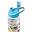 Silver Buffalo Sanrio Hello Kitty and Friends Featuring Badtz-Maru, Keroppi, My Melody, Pochacco, Chococat, Pompompurin, Kuromi, and Little Twin Stars Water Bottle with Screw-On Lid, 28 Ounces