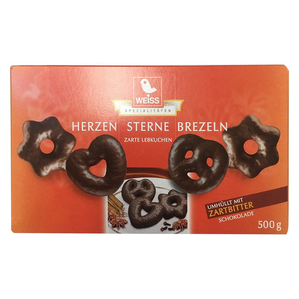 Weiss Lebkuchen -Bittersweet Chocolate (500 g)
