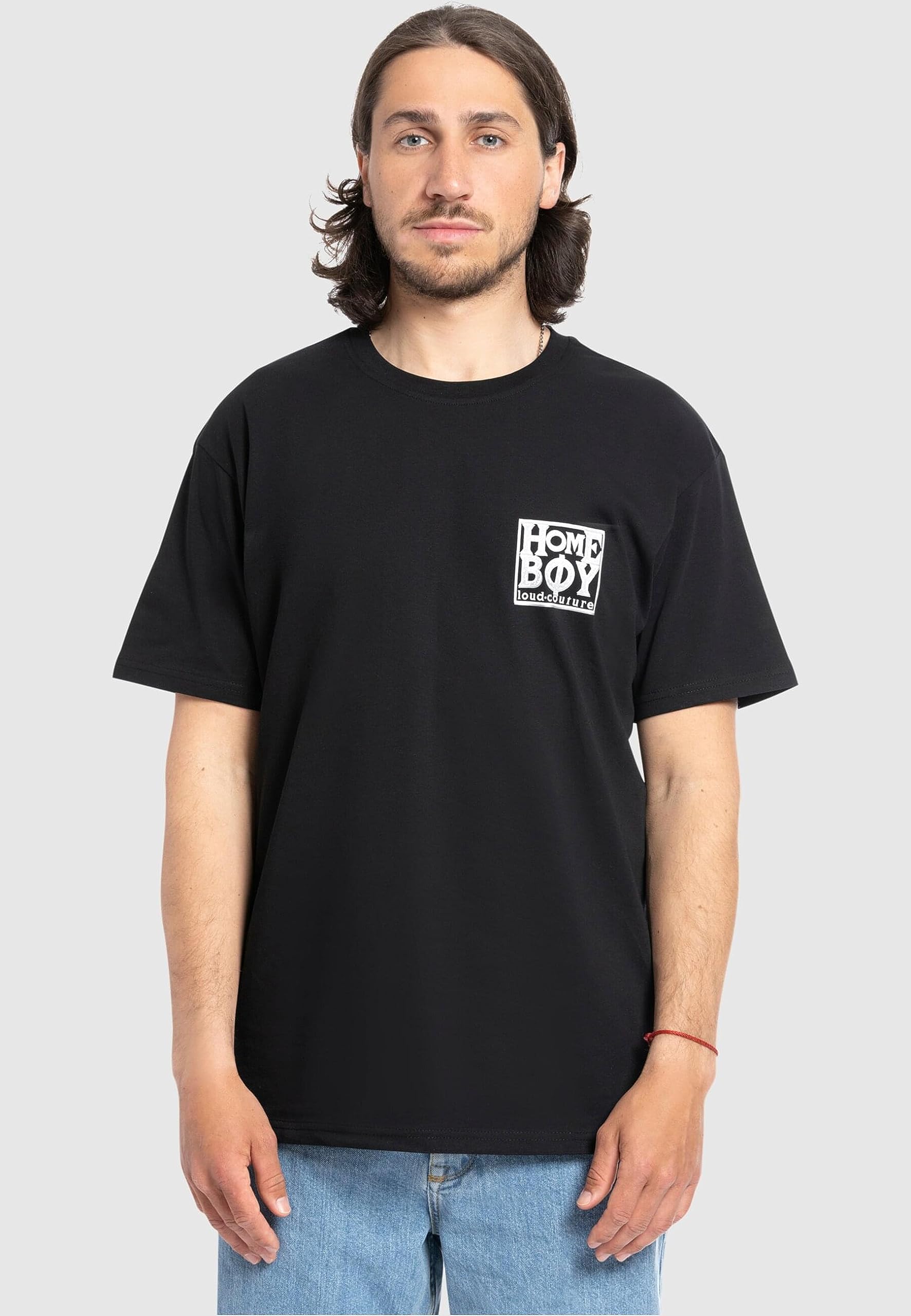 Homeboy Unisex Old School T-Shirt, Black, XXS