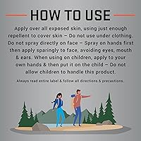 Vista 12 de Repel 100 Repelente de Insectos, 1 Onza, Con DEET, Protección de 10 Horas Repelente de Insectos de Larga Duración Spray de Bomba de Viaje Repele
