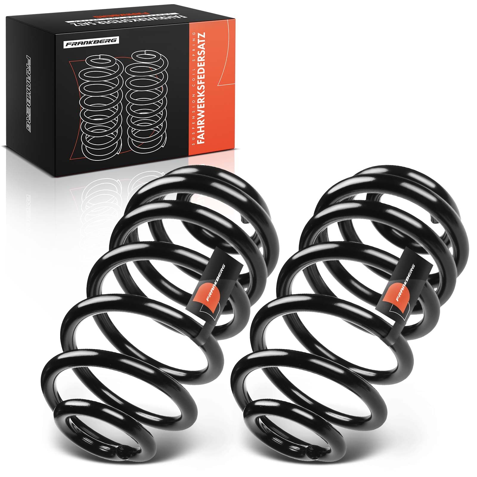 Frankberg 2x Coil Spring Rear Axle Compatible with Astra J Caravan Estate 1.4L-2.0L 2010-2015 Astra J Caravan P10 Estate 1.4L 2010-2015 Replace# 424275