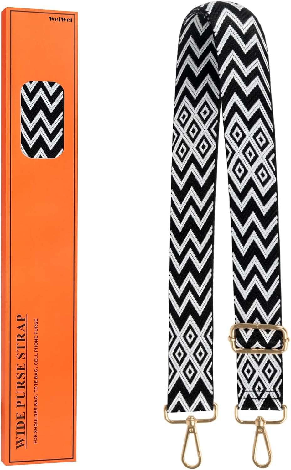 Wide Purse Strap Guitar Crossbody Shoulder Strap Replacement Adjustable