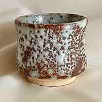 青志野 加藤土史路の角花瓶 青志野 加藤土史路の角花瓶