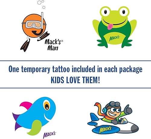 Miniatura 3 de Tapones para los oídos Macks Pillow Soft naranja caliente tamaño para niños ME-10 paquete de de 1 Anaranjado 1 1