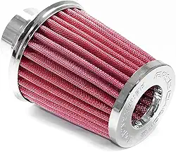 Filtro Ar Esportivo Duplo Fluxo Performance RC084 Vermelho