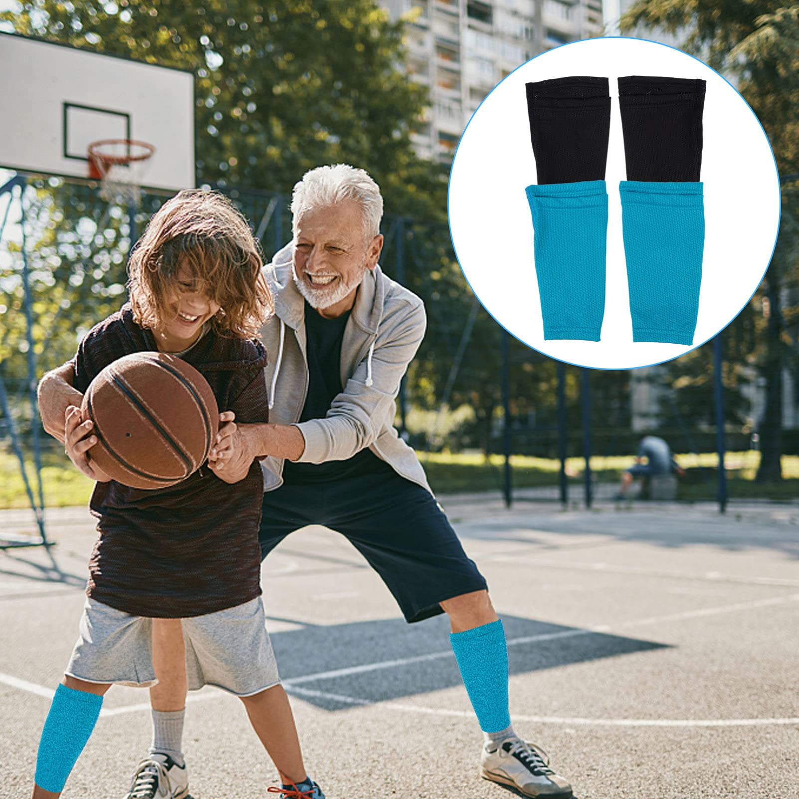 BESPORTBLE Kids Football 2 works Calf Support Brace Calf Wrap for Calf Strain Sprain Tennis Leg Calf Injury Cleats Football - Image 2