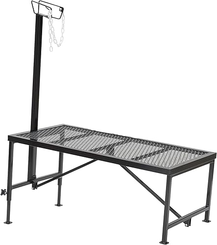 Weaver Leather - Soporte de acero para ganado, ajustable y duradero, para ovejas, cabras y otros ganados, tocado de alambre mantiene a los animales