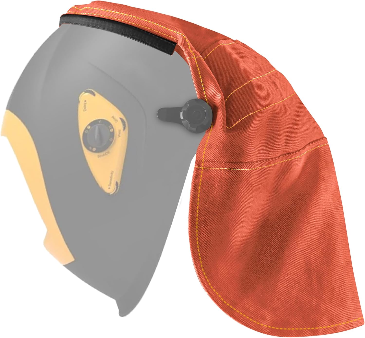 Welding Helmet Cover, Helmet Extended Cover with Press Fit Seal, Compatible with Lincoln Welding Helmets and Most Competitive Models