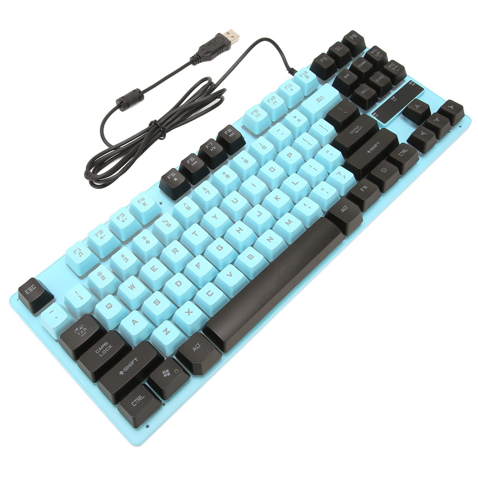 Amazon | 有線ゲーミングキーボード 有線ゲーミング 87キー