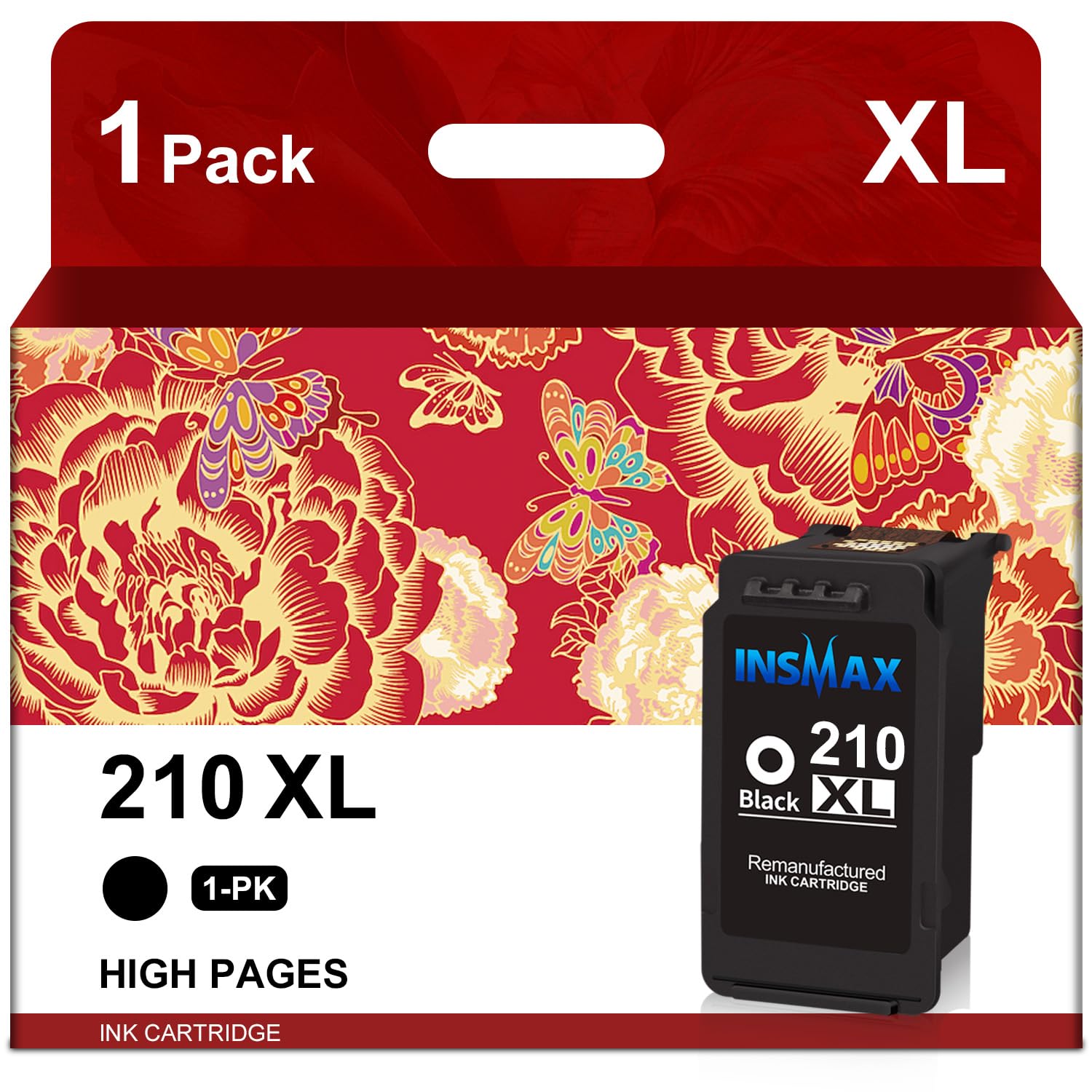 PG-210XL Black Ink Cartridge Replacement for Canon 210XL PG-210 210 Value Pack for Canon MX350 MX420 MX410 MP495 MP270 MP280 MP480 MP490 MP240 Printer
