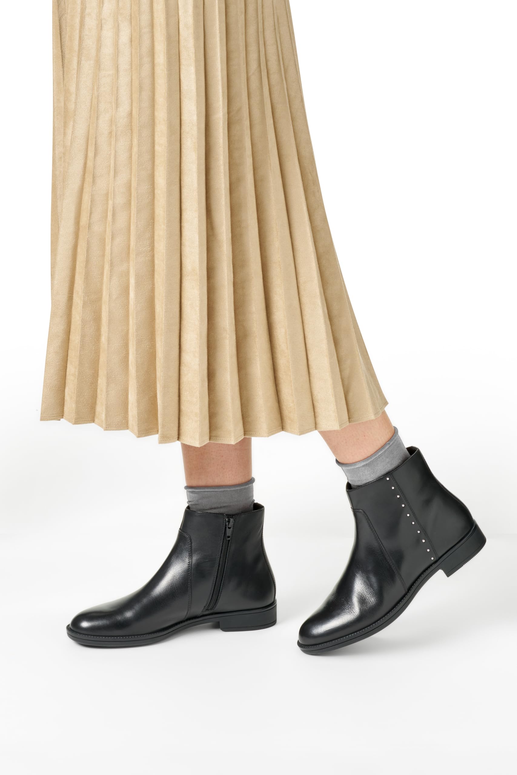 Geox D Jaylon 2, Bota de Tobillo Mujer