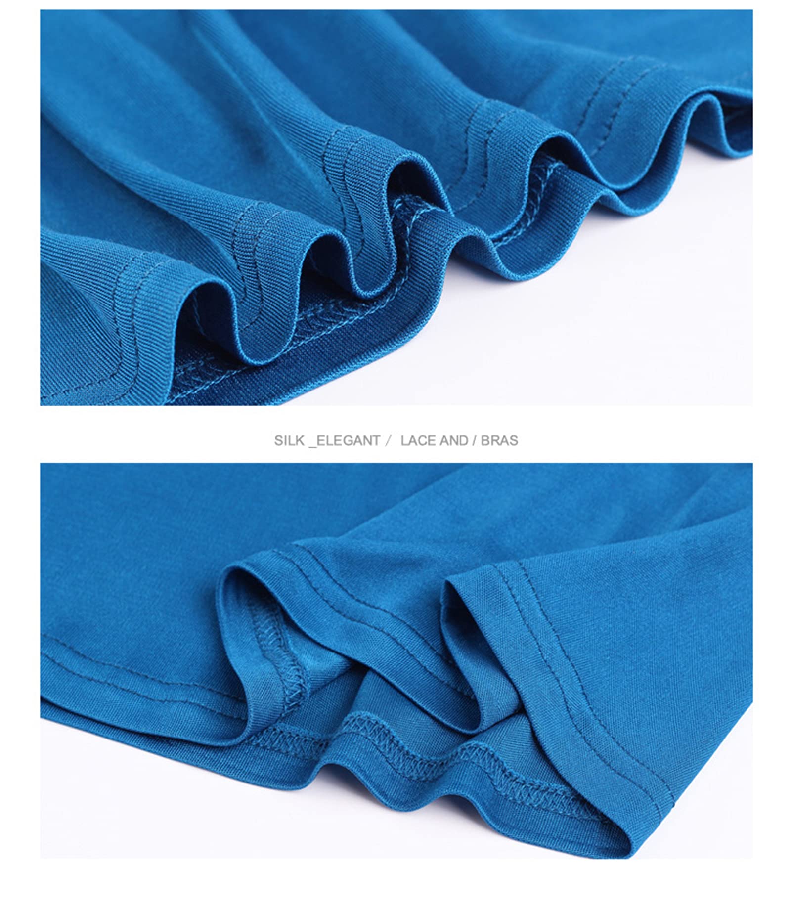 Maglietta Donna Collo V T Shirt Lunga Donna Magliette Tinta Unita Lunghe Femminili Scollate Manica Corta Carine Tunica Top Maglie Maniche Corte Oversize Estive Larghe Maglia Per Signora Bianco S - Foto 7