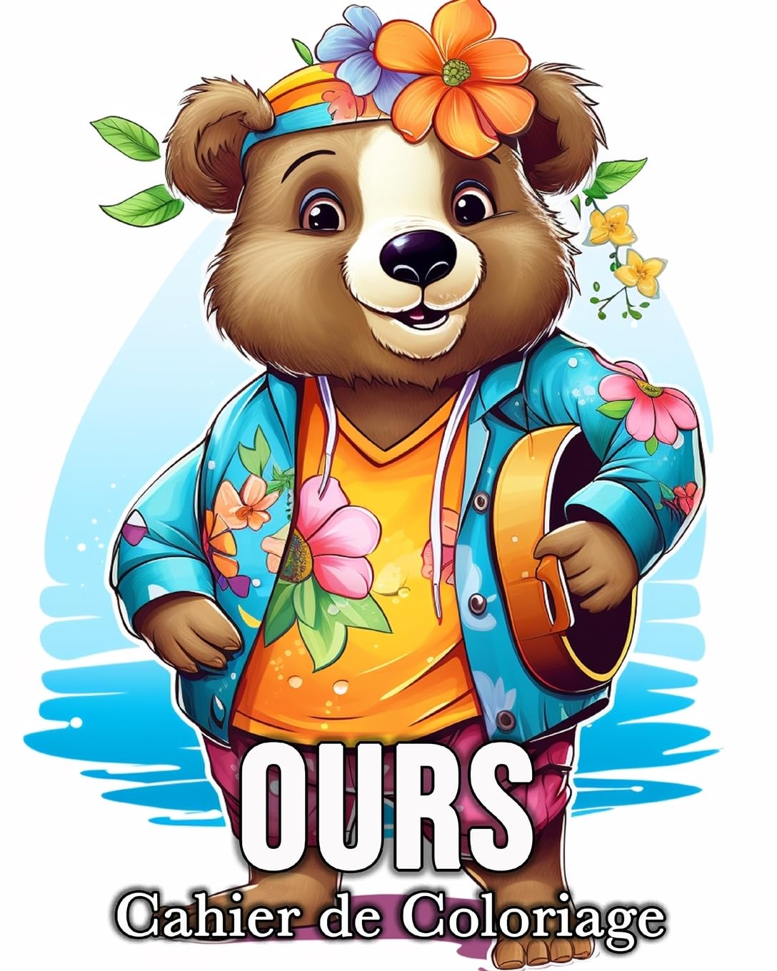 Ours Cahier de Coloriage: 50 Images Mignonnes pour Lutter Contre le Stress et se Détendre