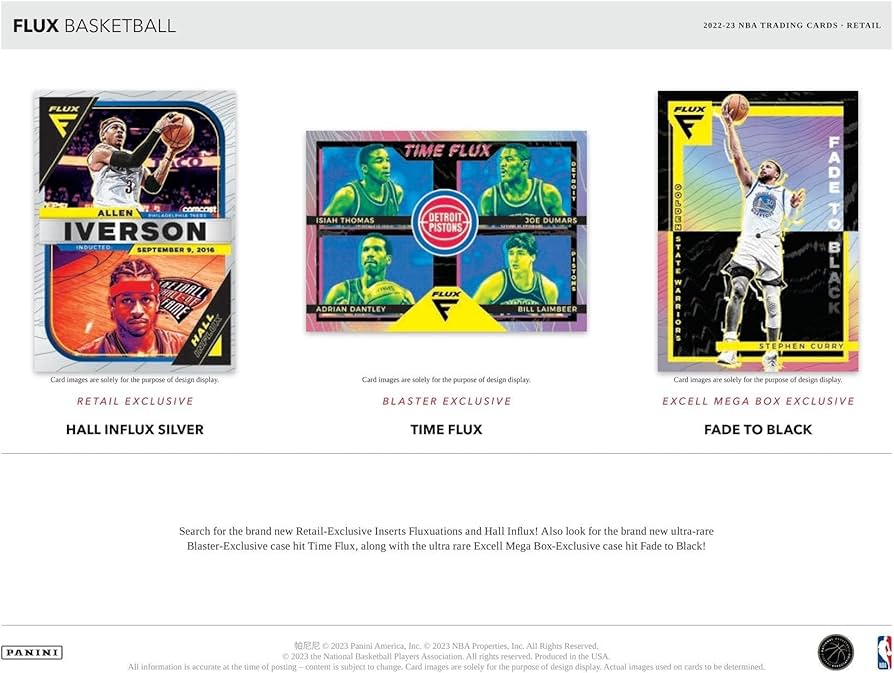 Amazon.co.jp: NBA 2022-23 Panini Flux Basketball Card Mega Box