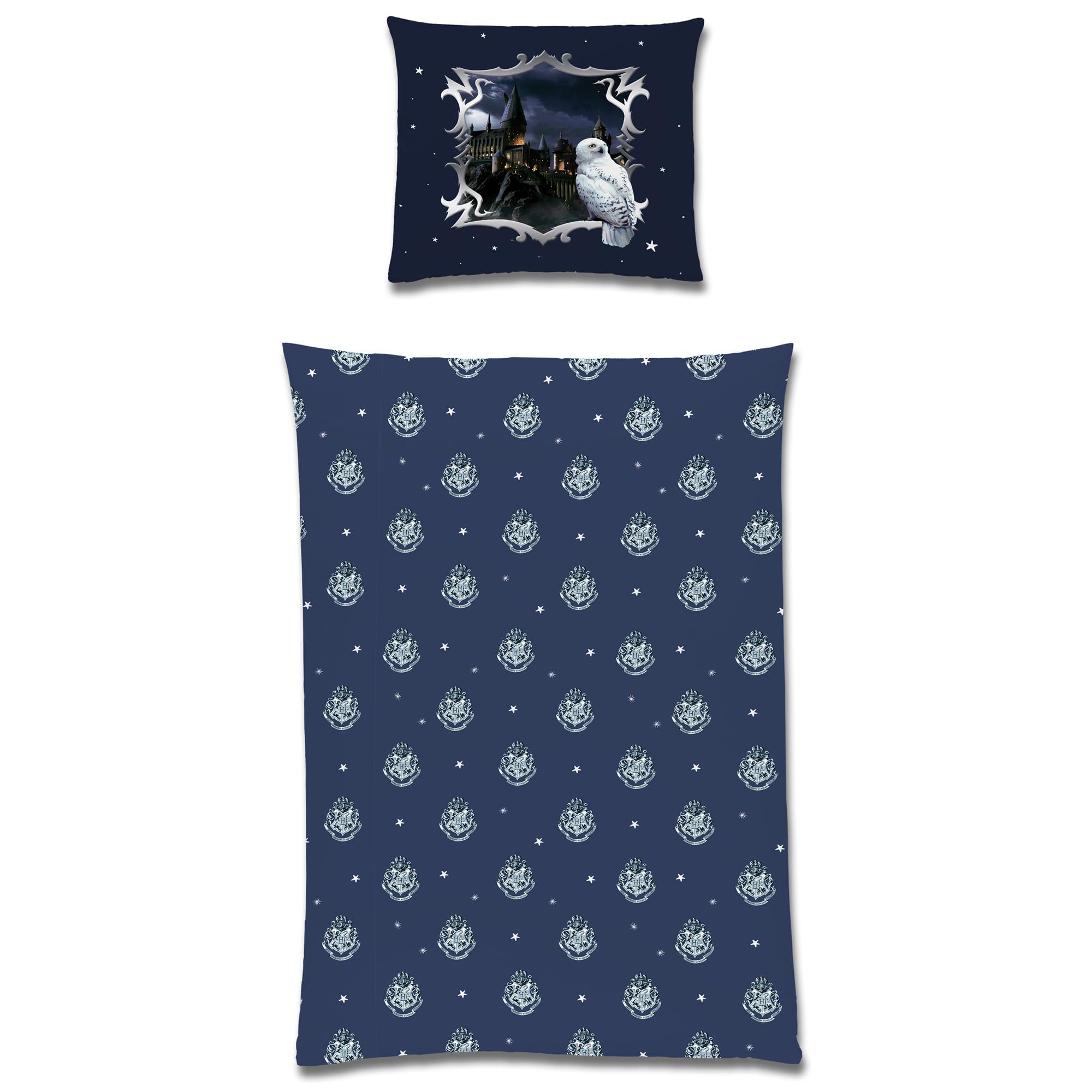 SkyBrands Harry Potter, Biancheria Da Letto 135 X 200 Cm, Federa