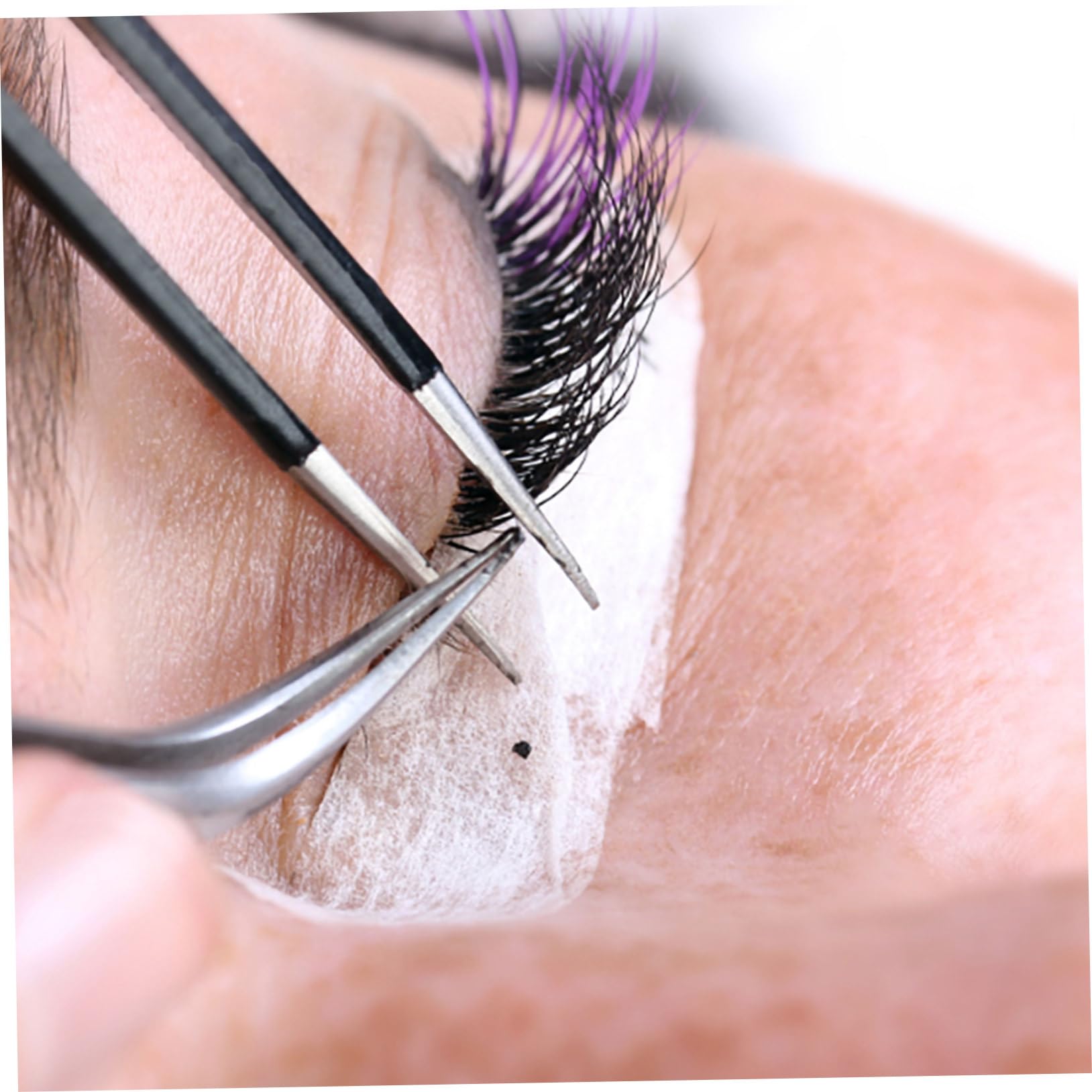 Healeved 8Rolls Lash Grafting Tape Non Woven Eye Breathable Comfortable Adhesive for Eyelash Extensions for Salon Home Use