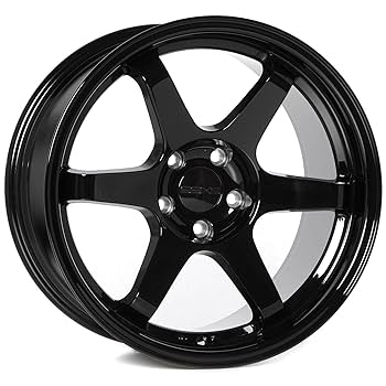新品 TE37 stance rim ミニチュアオブジェ スタンスリムPGカラー Amazon.com: 9SIX9 SIX-1 18 Inch TE37 Style Wheels Gloss
