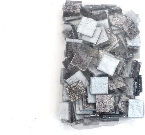 Miniatura 4 de Milltown Merchants Azulejo de mosaico de lámina de 34 de pulgada (0.787 in), 1 libra (bolsa de 16 onzas) (1 libra, plateado)