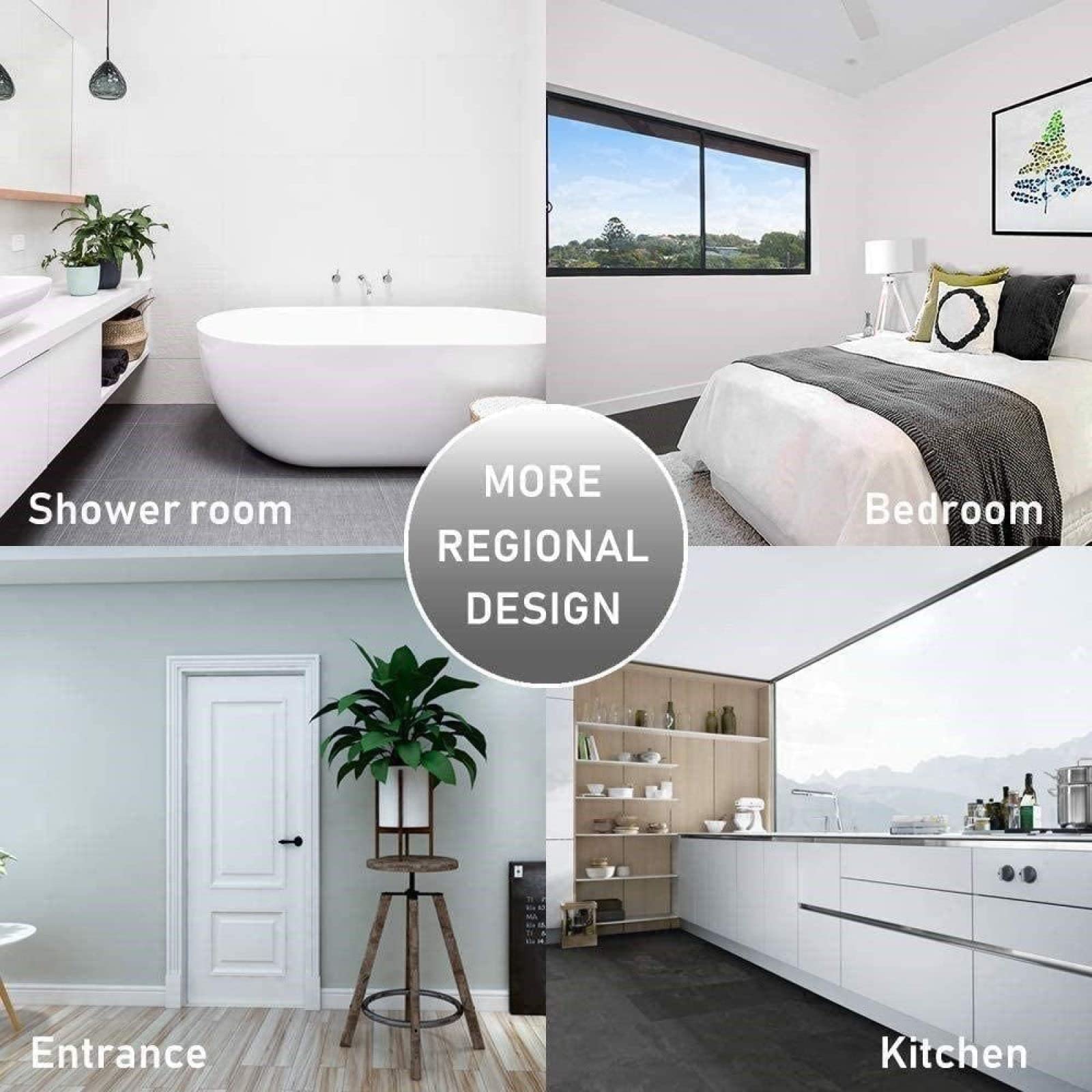 Ovale Teppich 100x150cm Niederflor - Waschbarer Wohnzimmerteppich Mit Rutschfester Unterseite - Gelbbraun Kaffeefarben