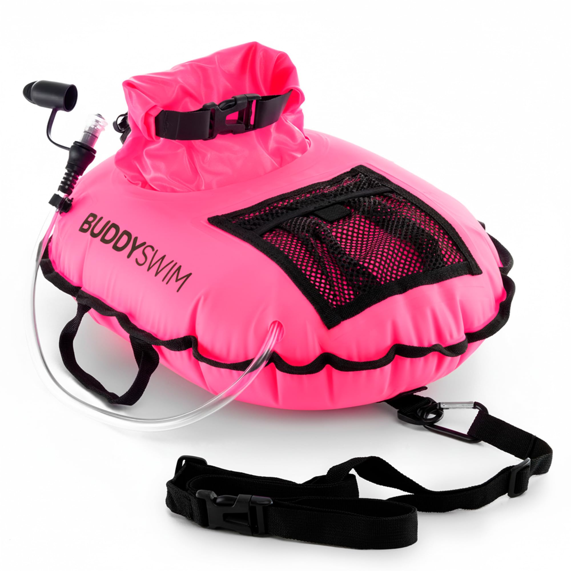 BUDDYSWIM Hydrastation Pro Open Water Swimming Buoy with 1L Water Bladder