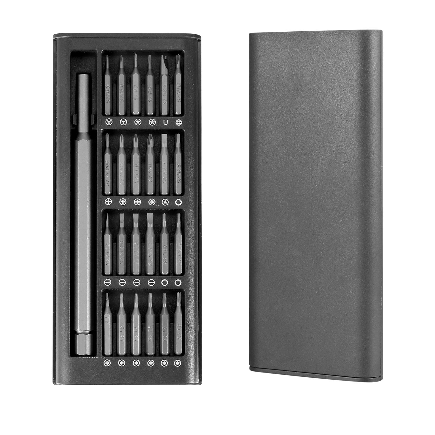 KASTWAVE 25-in-1 Precision Screwdriver Set - Mini Magnetic Screwdriver Tool Kit, Perfect for Mobile Phones, Laptops, Watches Repair