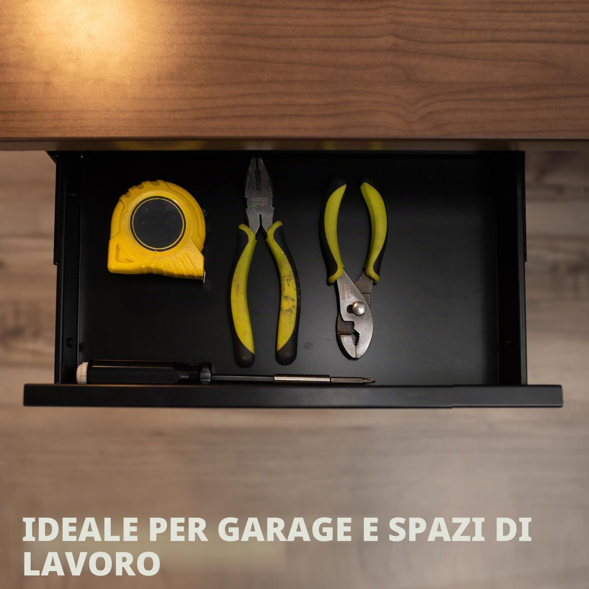 VIVO DESK-AC03A-B Cassetto estraibile da 40,6 cm senza scocca, per casa e ufficio, nero