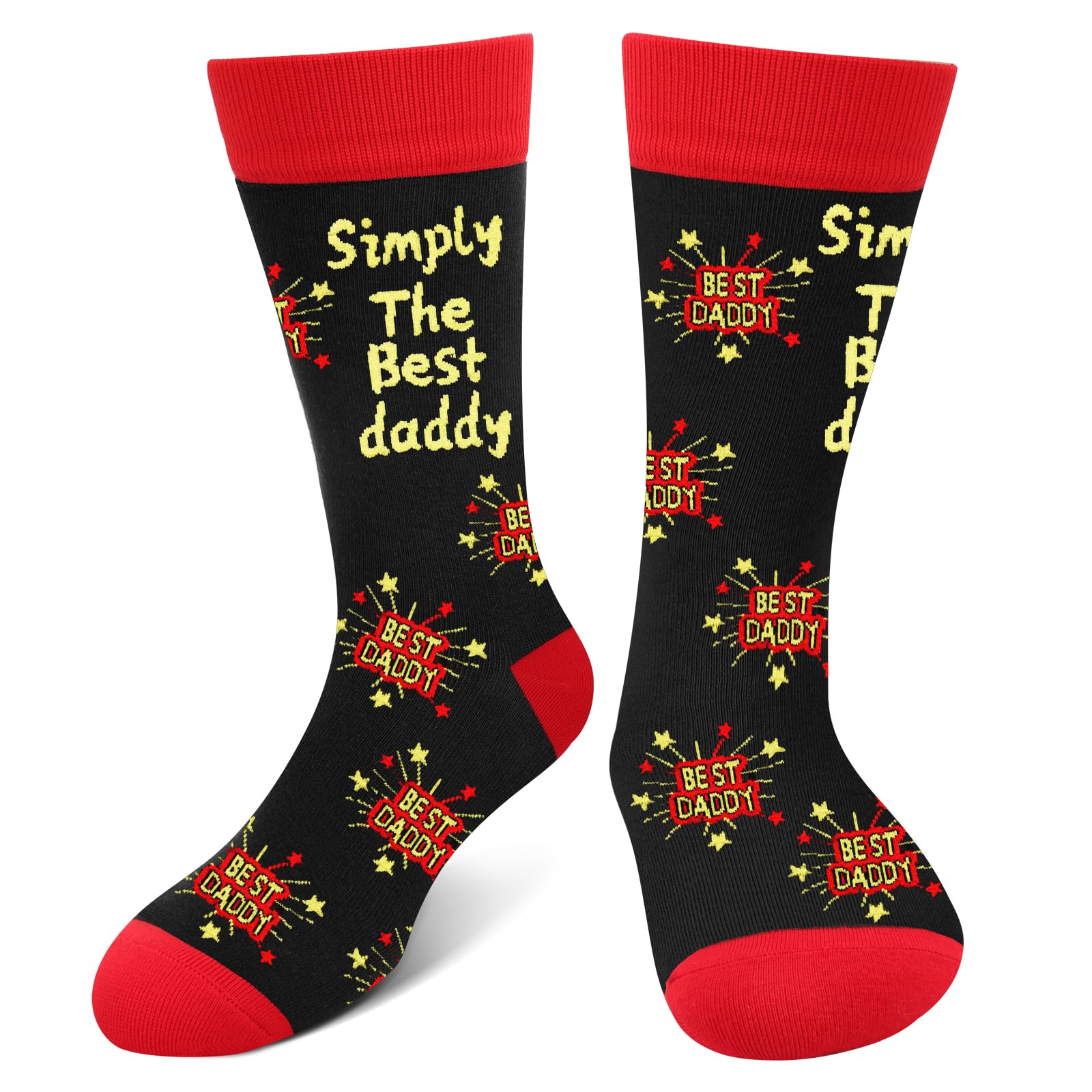 Lustige Socken Herren Papa Opa - Witzige Geschenke für Männer - Bunte Coole Socken Happy Socks - Vatertagsgeschenk Geburtstagsgeschenk Weihnachten Geschenkideen