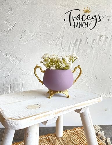 Miniatura 6 de Dixie Belle Paint Company - Pintura con acabado de tiza para muebles, Secret Path (camino secreto), 4 fl oz, pintura mineral color lila polvoriento