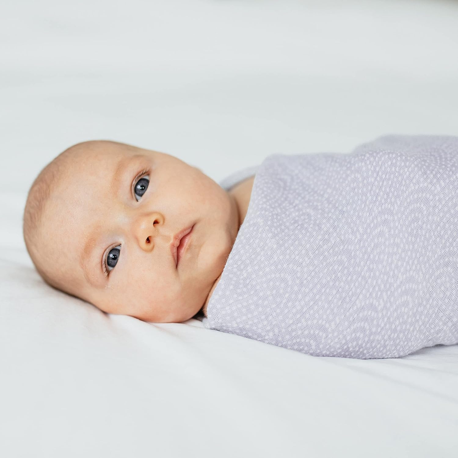 aden + anais Pastell Musselin Decken Set aus 100% Baumwolle Atmungsaktive Babydecken für Mädchen (bunt, niedlich, süß, Dainty Floral), 4 Stück