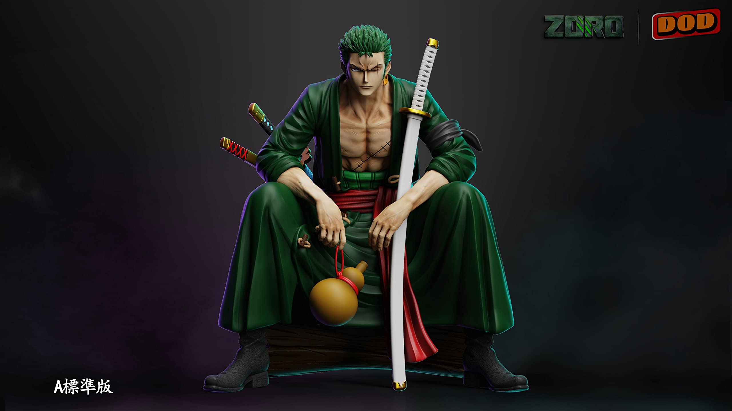 Amazon.co.jp: ロロノア・ゾロ フィギュア 1/8スケール 塗装済み完成品  