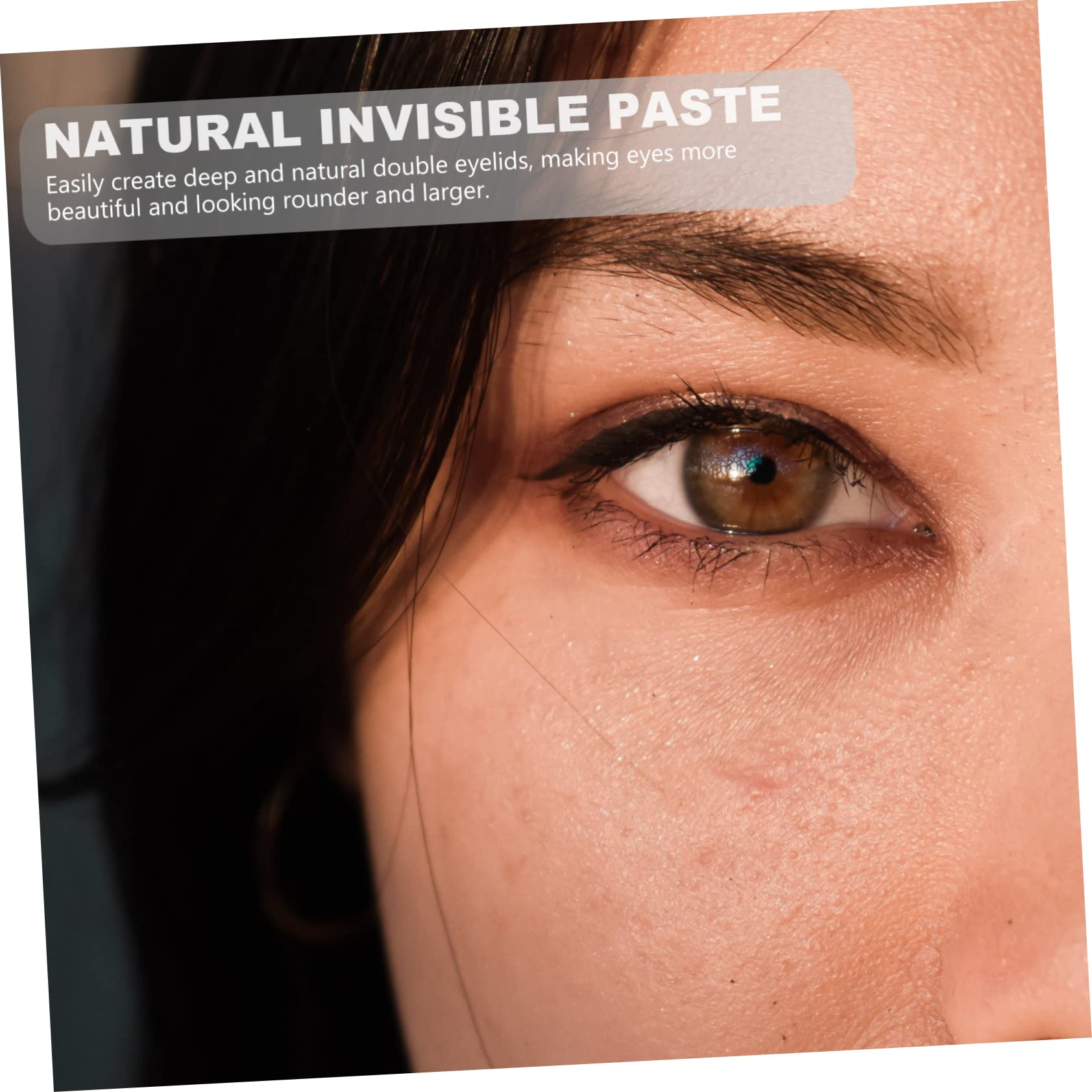 FRCOLOR 2sets High Adhesion Tape Women's Eyelid Stickers Natural Makeup Beauty Supplies Invisible Strips 20sheets*2