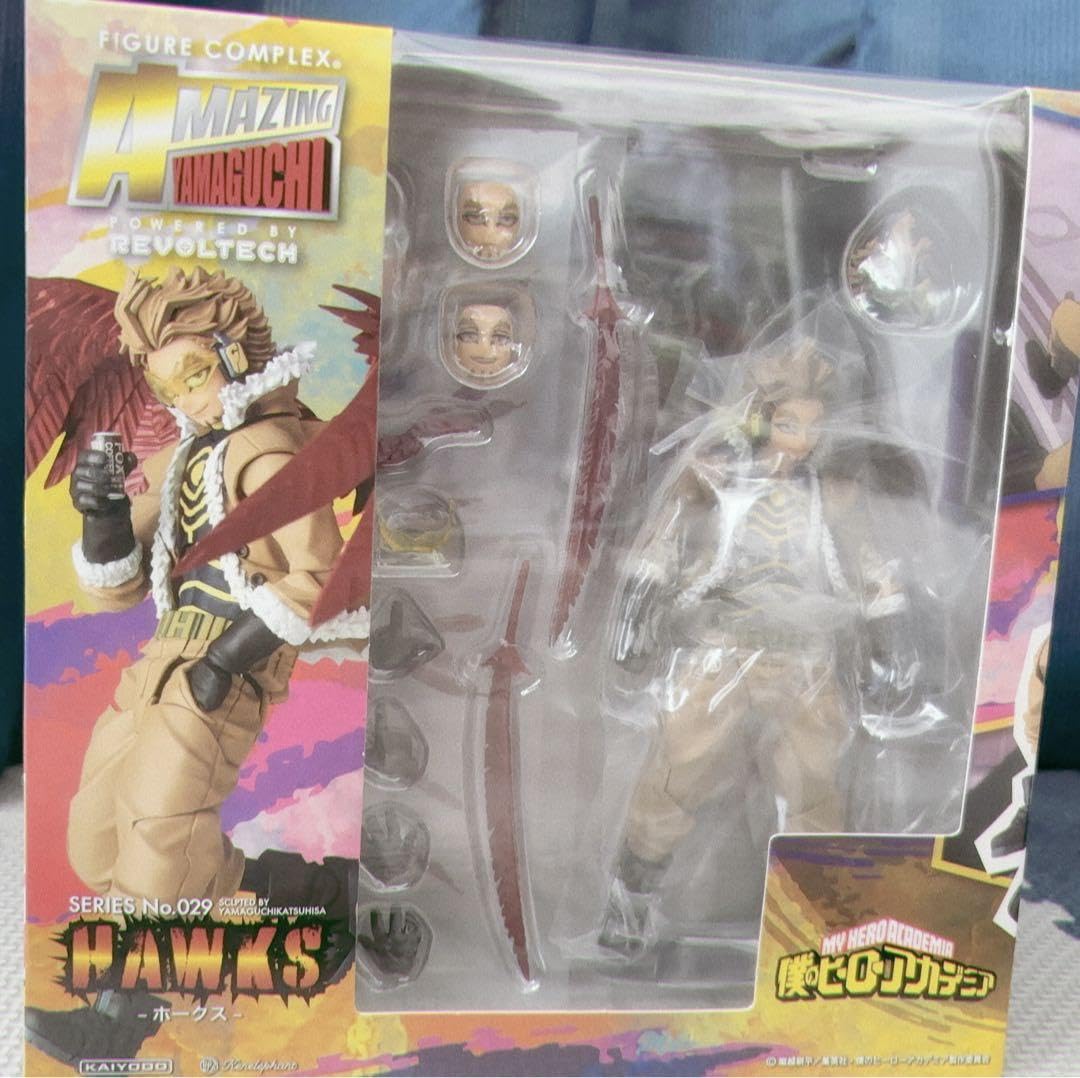 AMAZING YAMAGUCHI HAWKS ホークス フィギュアリボルテック Amazon | 海洋堂 figure complex AMAZING YAMAGUCHI HAWKS
