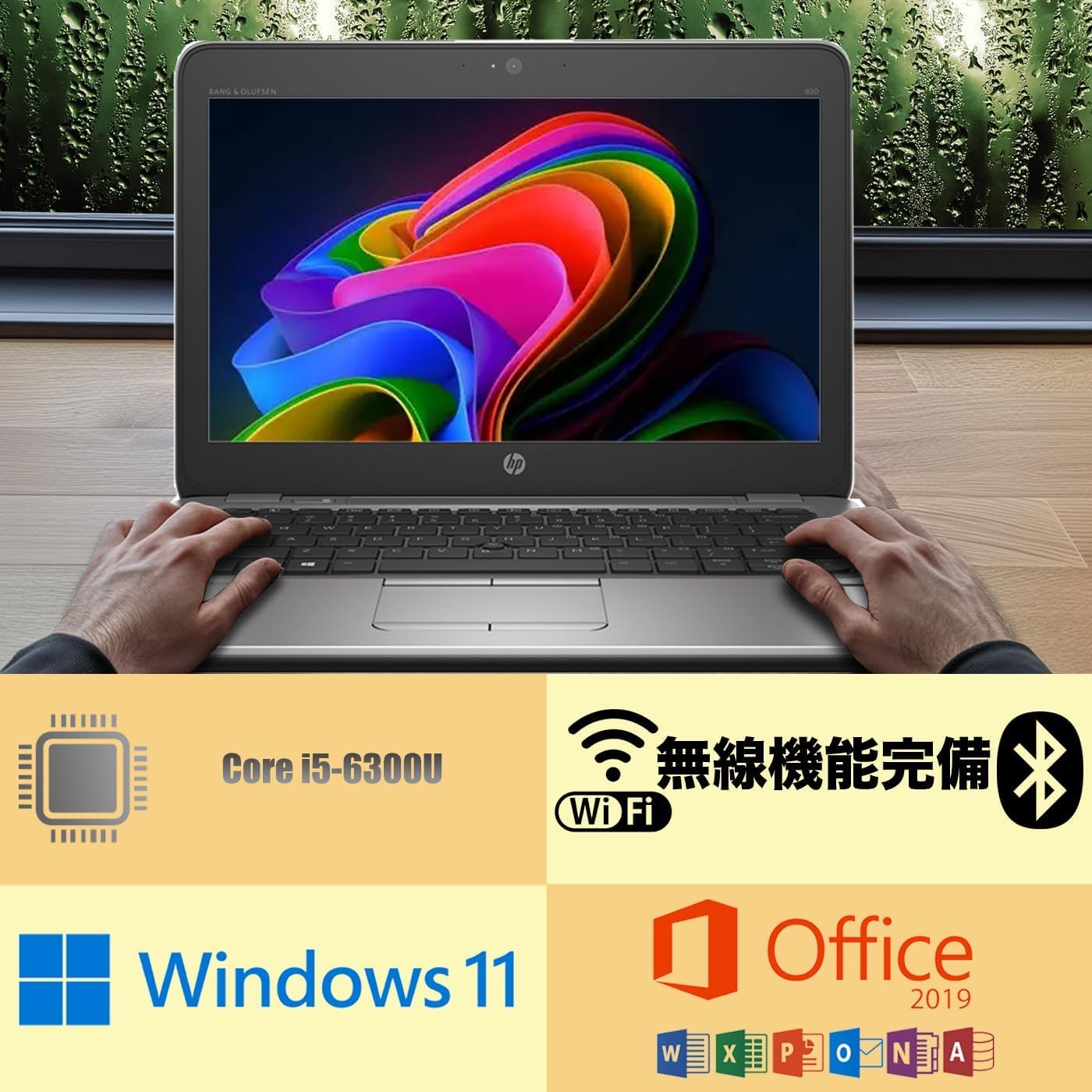 保証付 高速SSD Wi-Fi有 12.5型 ノートパソコン HP 820 G3 中古美品 第6世代Core i5 8GB 無線 Bluetooth カメラ Windows11 Office Amazon.co.jp: 中古パソコン ノートパソコン HP EliteBook 820 G3 Core