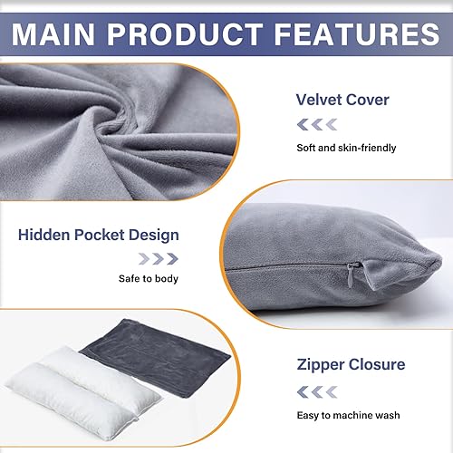 Miniatura 4 de Almohada de brazo de espuma viscoelástica para adultos y personas que duermen de lado, almohada de elevación de soporte para codo para poscirugía y