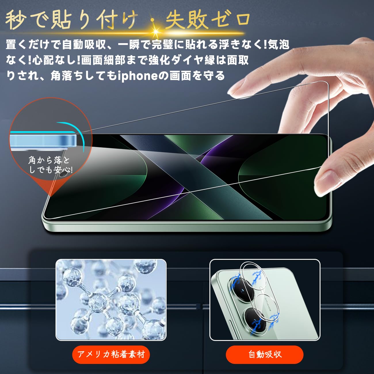 Amazon.co.jp: 対応 Xiaomi POCO X7 Pro ガラスフィルム Xiaomi POCOX7