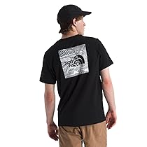The North Face NF0A87NVJK3 M S, S REDBOX Celebration Tee T-Shirt Uomo Black Taglia M