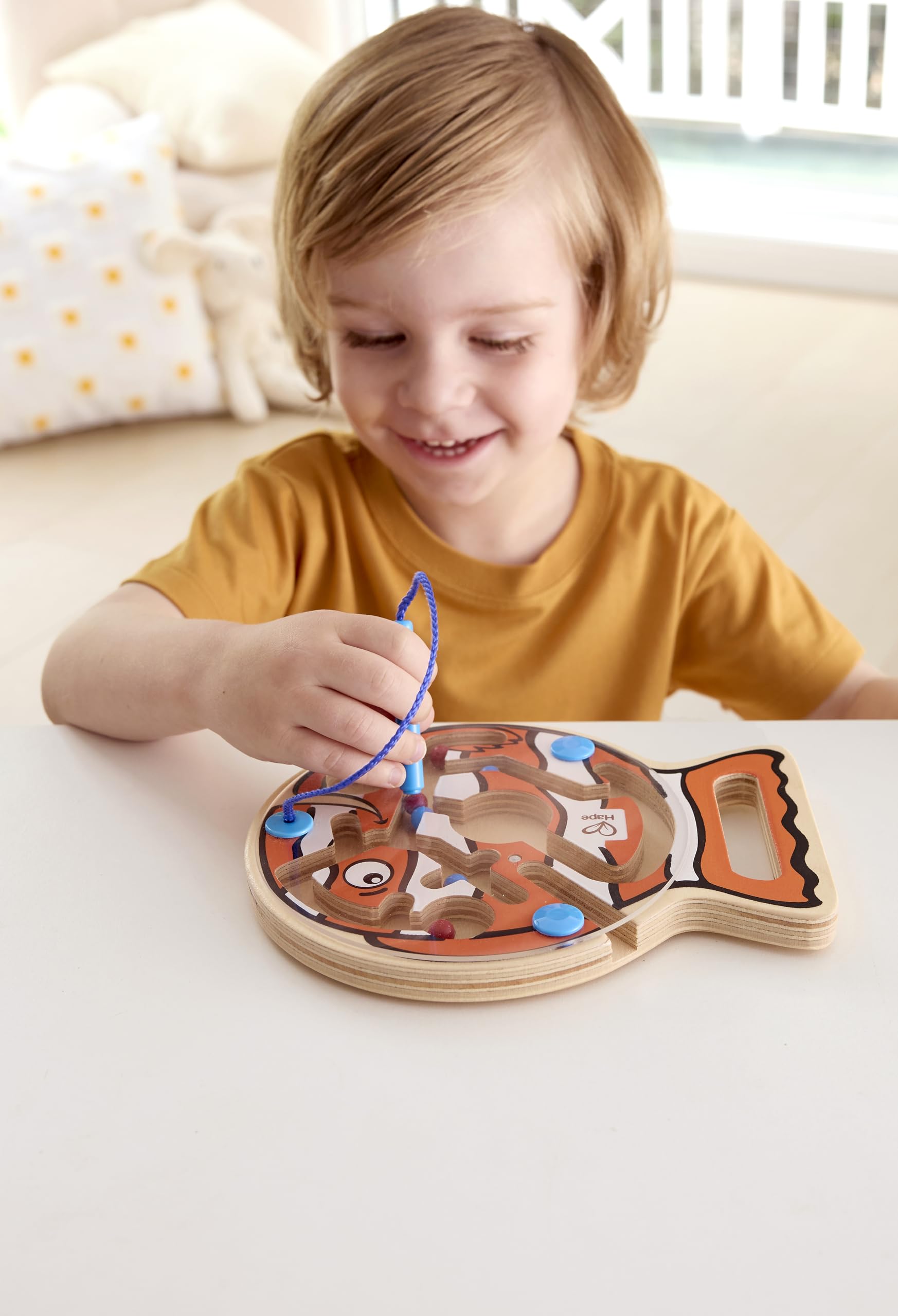 Hape Drewniana magnetyczna rybka